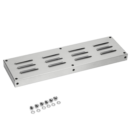 Skyflame venting panel in an outdoor kitchen for clean airflow and style