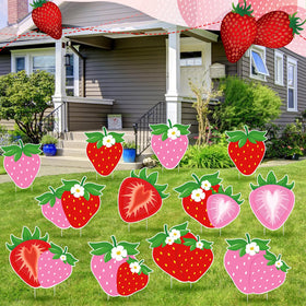Skyygemm durable lawn sign set, enhances curb appeal at birthdays and summer events.