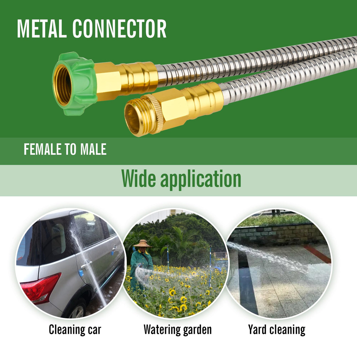 Skyward 3/8-inch inner diameter for steady flow and compatible fittings