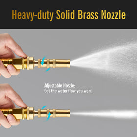 Skyward flexible lightweight hose that's easy to coil and store after use