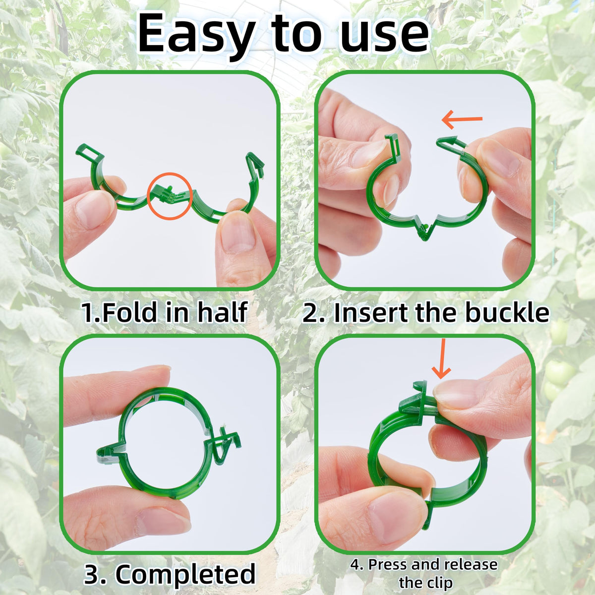 SLAMZO easy-install clip shown in snap-and-go use around stems