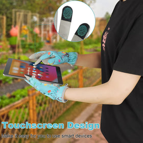 SLARMOR women's gloves showcase a unique parrot-design back for stylish protection.
