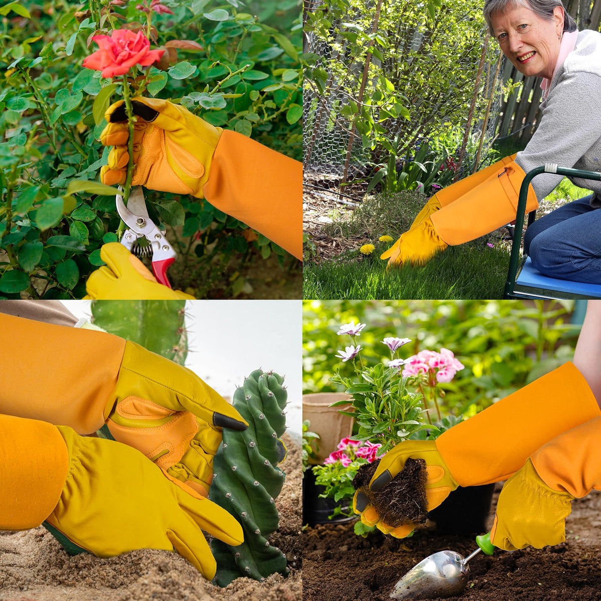 SLARMOR gardening gloves as a practical gift for gardeners