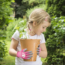 SLARMOR kids gloves foam-palm detail offering anti-slip grip for small hands.