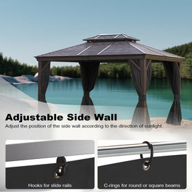 Slashome four-panel pack creates flexible enclosure for gazebos
