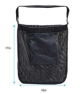 SLDHR eight-inch pocket for storing extra gear during harvest
