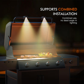 Slease Grill Light features durable, heat- and moisture-resistant construction for outdoor cooking.