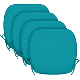 SleepMan outdoor chair pads with black stripe add patio seating comfort.
