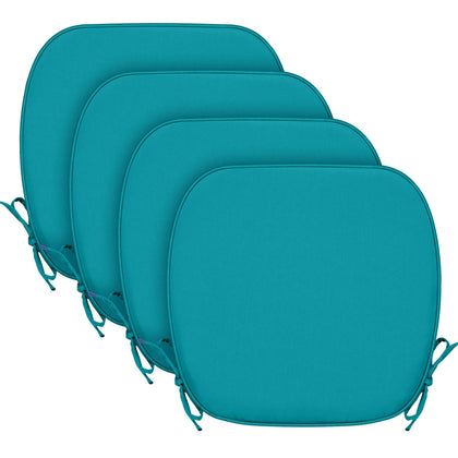 SleepMan outdoor chair pads with black stripe add patio seating comfort.