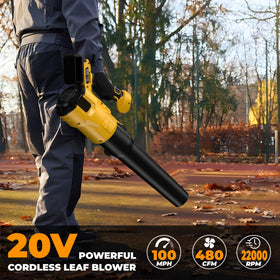 Brushless motor delivers efficient performance and longer life for quick cleanup tasks