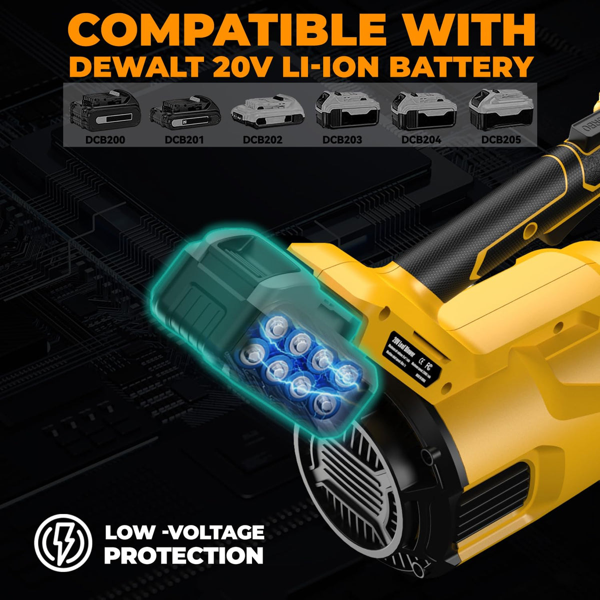 Three speeds plus turbo mode for leaves, dust, and snow tasks