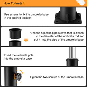 SLIIMU deck attachment holes for secure fastening with steel nails.