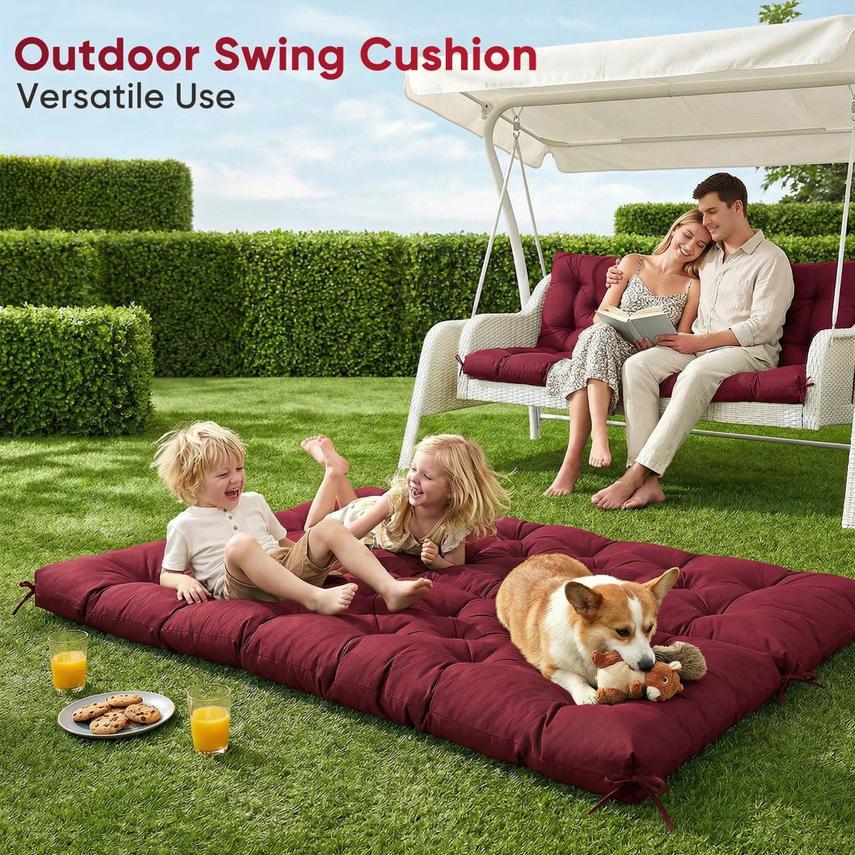 SLIMSTY easy-clean surface makes maintenance quick after outdoor use