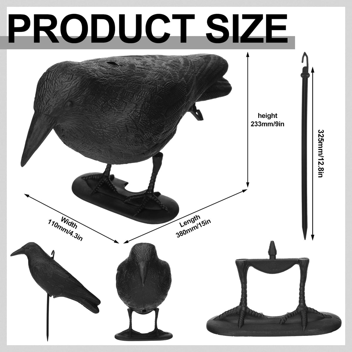Sliner plastic material ensures weather-ready durability for seasonal use.
