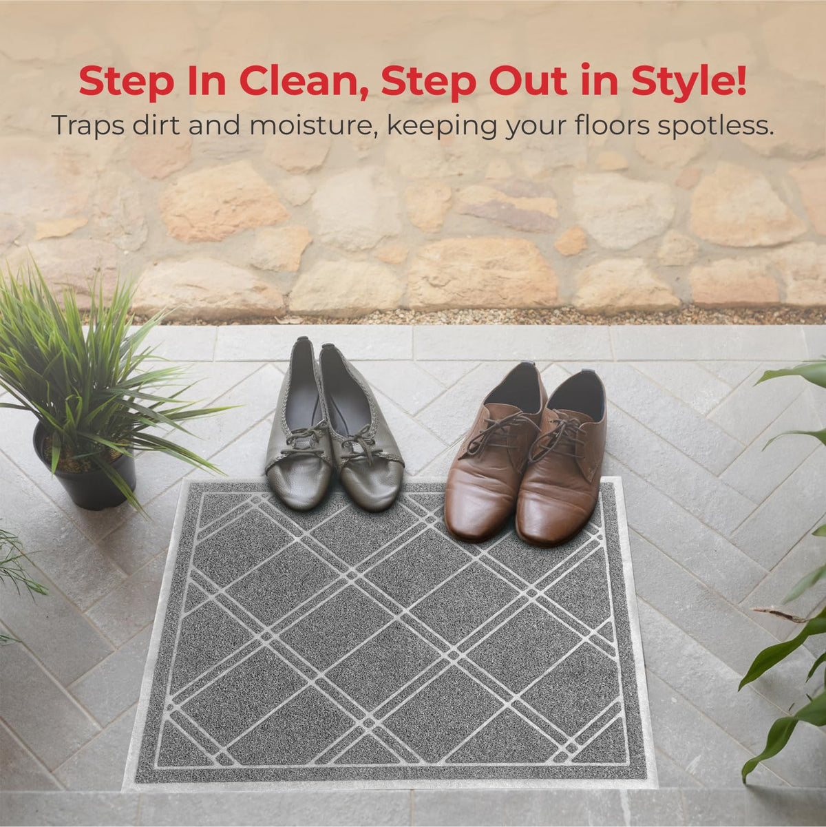 SlipToGrip mat cleans easily with hose or vacuum for quick maintenance.