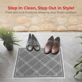 SlipToGrip mat cleans easily with hose or vacuum for quick maintenance.