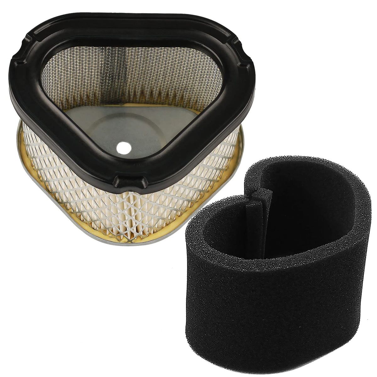 Slother Kohler CV11 air filter with foam outer layer for debris trapping and airflow.