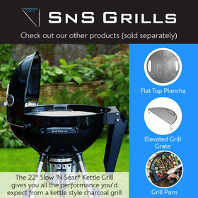 Slow ’N Sear heat-management system offers cost-effective grilling upgrade.