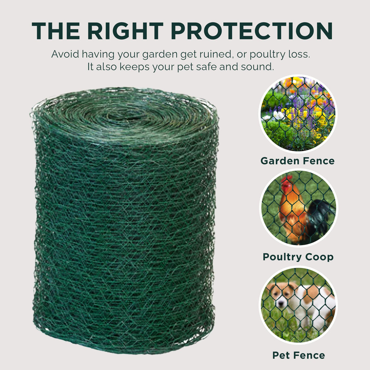 SLS SUPPLY FLORA 12x150-feet green roll ideal for large-scale garden projects.