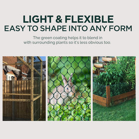 SLS SUPPLY FLORA easy-to-cut mesh framing floral designs.