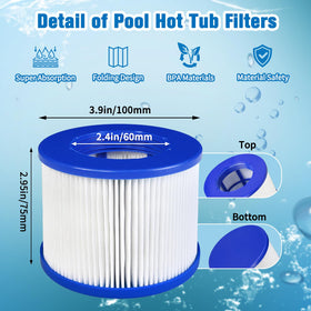 SLSM ABS material filter body delivers durable support for hot tub cartridges