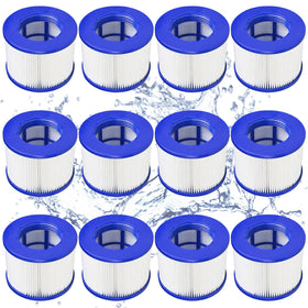SLSM RELXTIME spa filter cartridge compatible with inflatable tubs for clean filtration