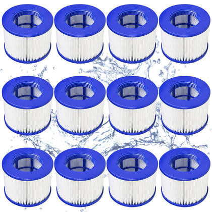 SLSM RELXTIME spa filter cartridge compatible with inflatable tubs for clean filtration