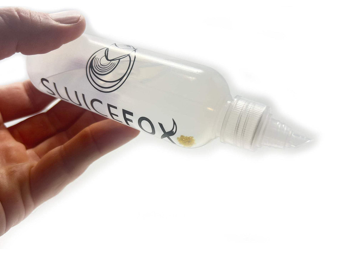 Sluice Fox Snifter Bottle comes in a convenient 2-pack for prospectors.