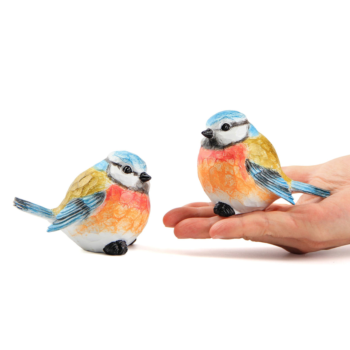 Smadeer bird statue patio decor enhances porches with durable artistry.