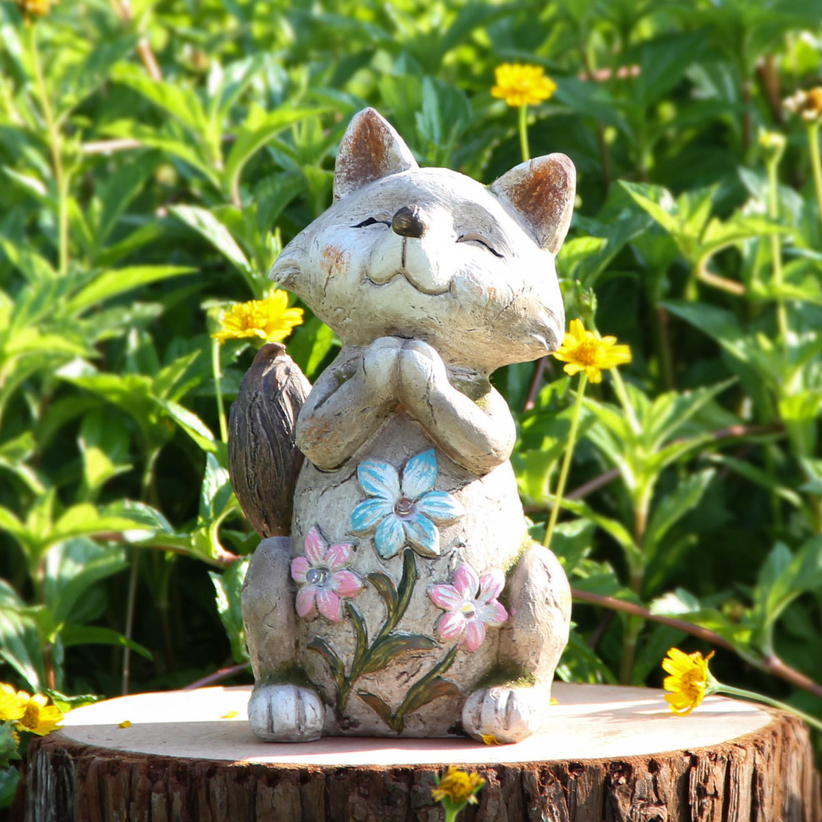 Smadeer Fox artwork shelf decor offers year-round charm.