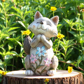 Smadeer Fox artwork shelf decor offers year-round charm.