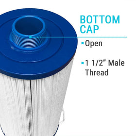 Smart Spa Supply Puri Tech 303279 white housing matches spa interiors.