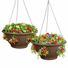 Smart Spring Ultimate Hanging Baskets strawberry harvest-ready for compact patios.
