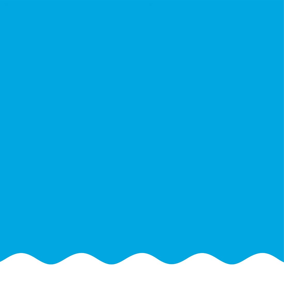 Smartline 8 ft round pool liner solid blue overlap, durable 25-gauge vinyl.
