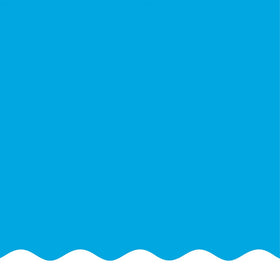 Smartline 8 ft round pool liner solid blue overlap, durable 25-gauge vinyl.