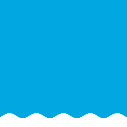 Smartline 8 ft round pool liner solid blue overlap, durable 25-gauge vinyl.