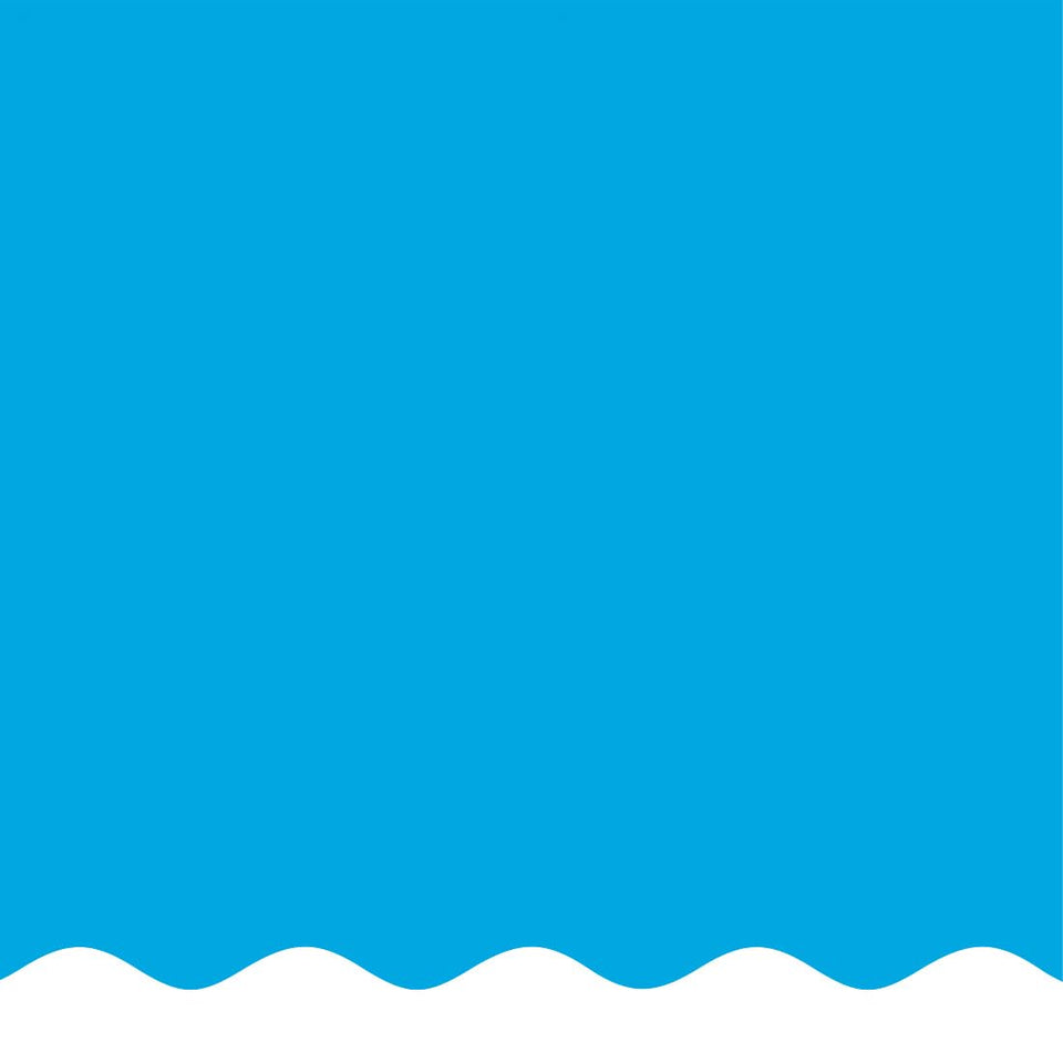Smartline 8 ft round pool liner solid blue overlap, durable 25-gauge vinyl.