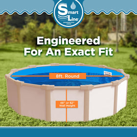 Smartline liner includes 25-year warranty and durable construction.