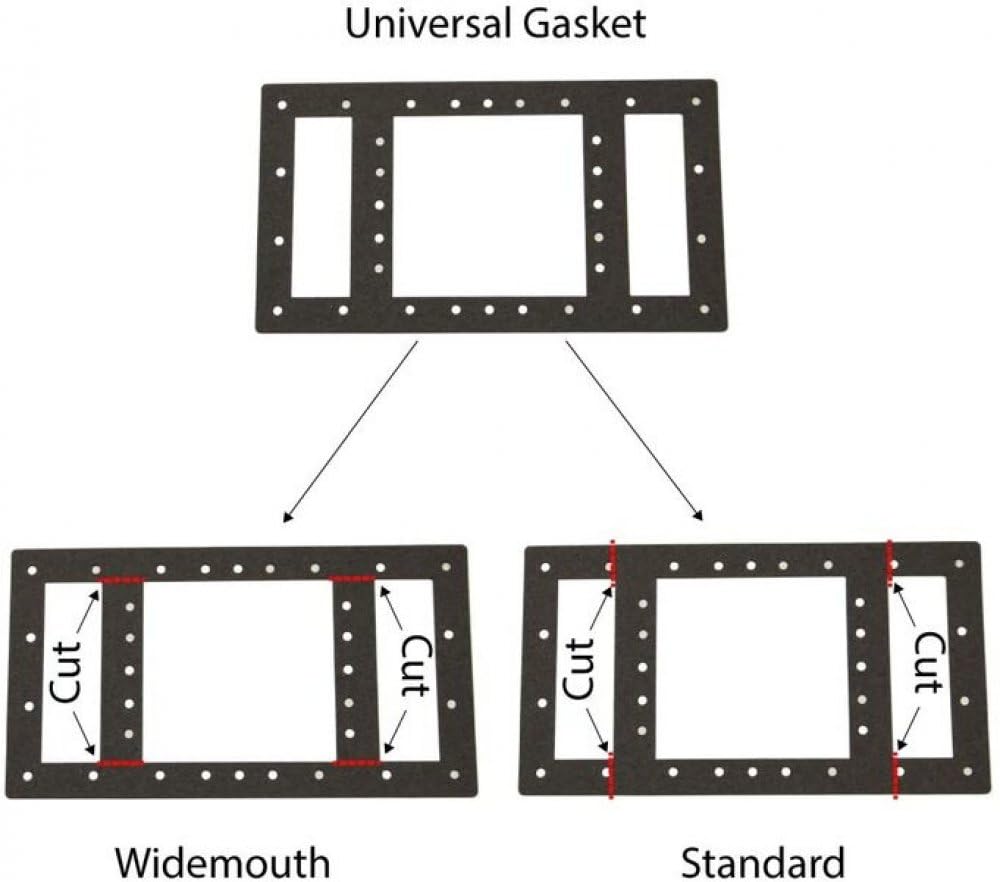 Smartline wall-skimmer gasket close-up highlighting secure seal