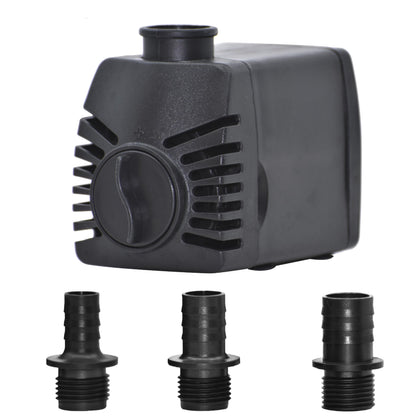 Smartpond 500 GPH fountain pump ready for steady water circulation in a feature