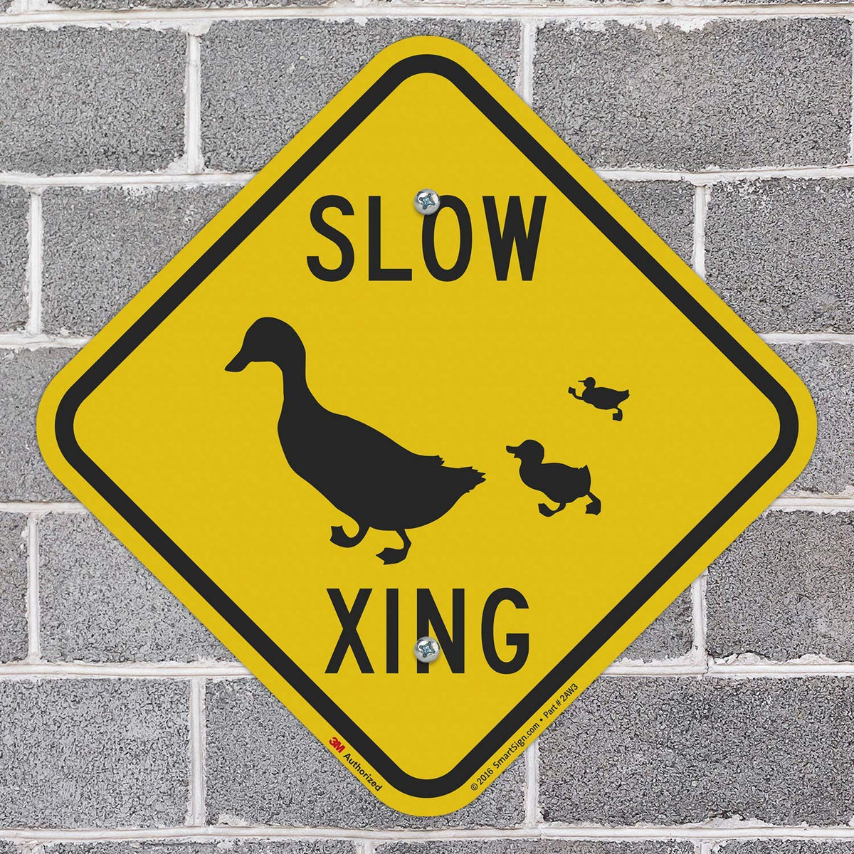 SmartSign laminated outdoor sign protects graphics from weather and graffiti