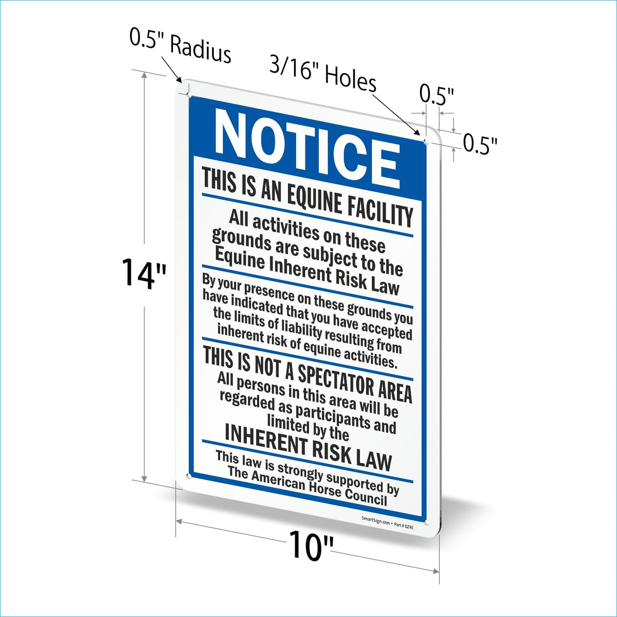 SmartSign made-in-usa-sign emphasizes quality manufacturing.