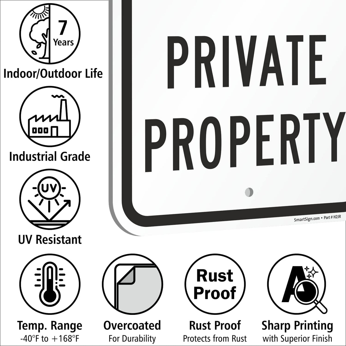SmartSign 18x12 sign package ready for quick replacement or upgrade.