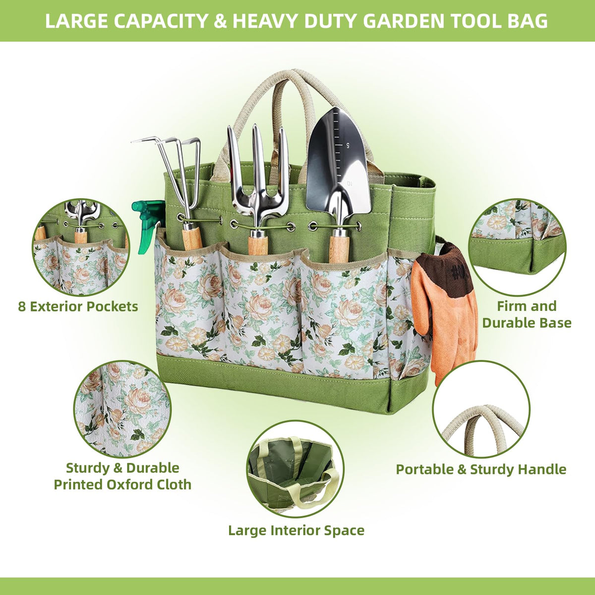 SmartTail gloves and spray bottle included for tidy gardening sessions
