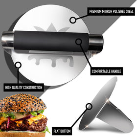 Smasher King durable stainless steel construction resists rust over time
