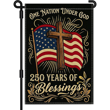 SMBLCE 250-years America flag front view for vibrant outdoor display