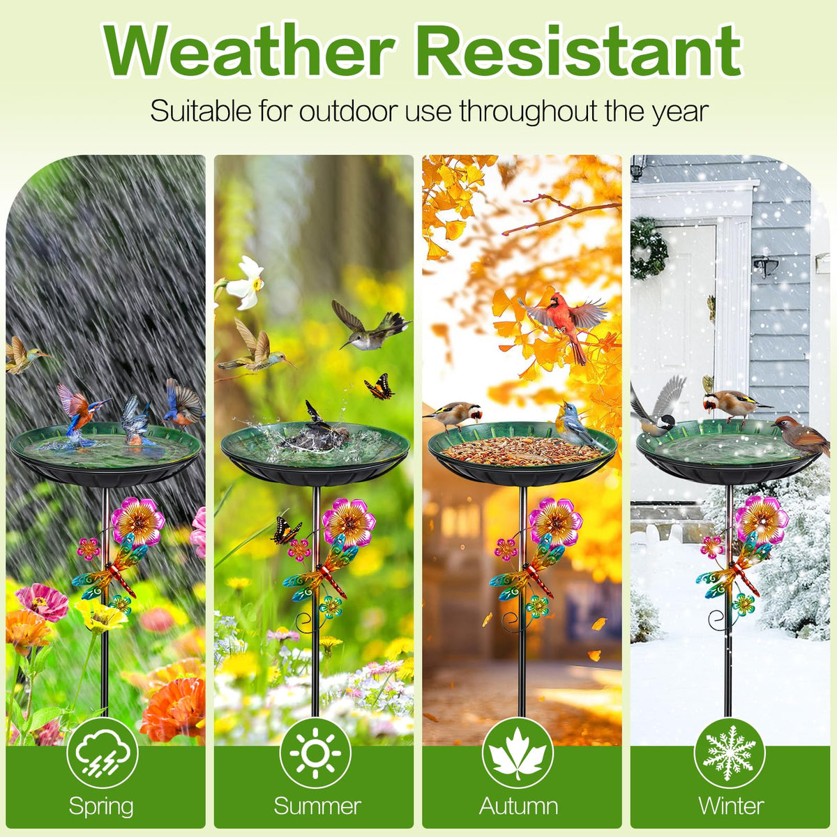 SMFANLIN protective coating helps resist rust in elements.