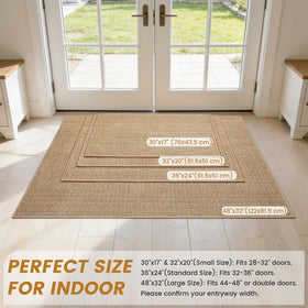 SMILOOL mat back texture and rubber base for non-slip moisture protection
