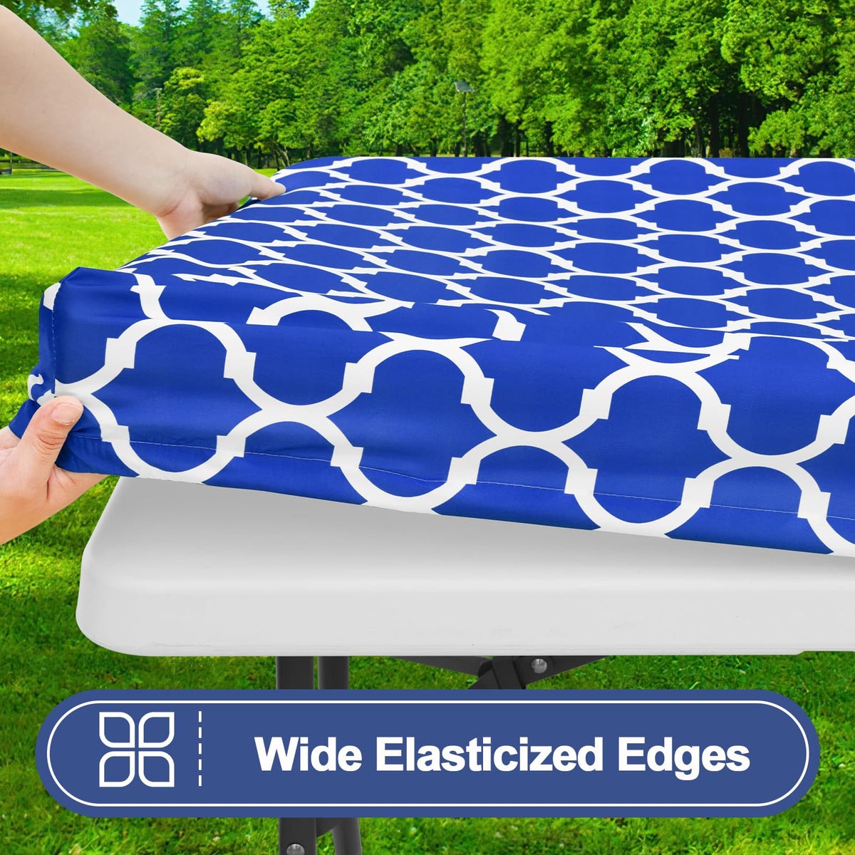 Smiry bench covers blue 72x12 provide snug fit outdoors