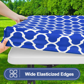 Smiry bench covers blue 72x12 provide snug fit outdoors